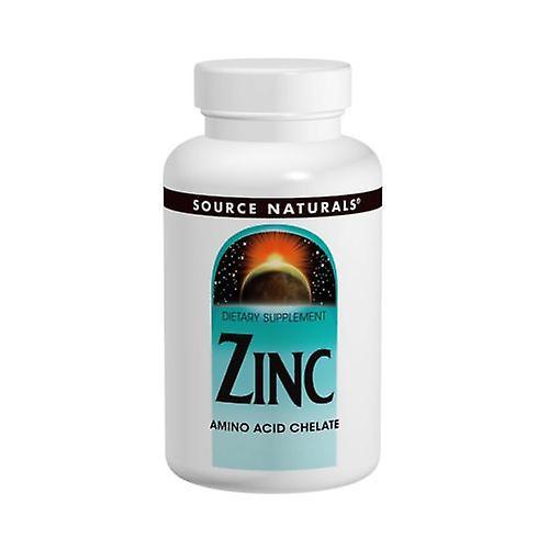 Source Naturals Zinc Amino Acid Chelate, 100 Tabs (Pack of 2) on Productcaster.