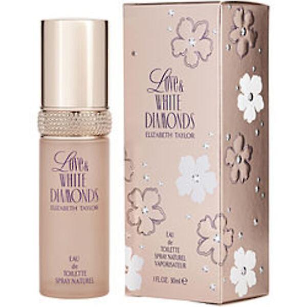 Love & White Diamonds KJÆRLIGHET OG HVITE DIAMANTER av Elizabeth Taylor EDT SPRAY 1 OZ For kvinner Hvit on Productcaster.