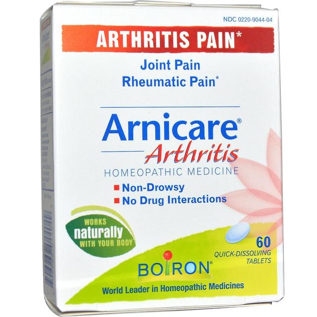 Boiron, Arnicare, Arthritis , 60 Quick-Dissolving Tablets on Productcaster.