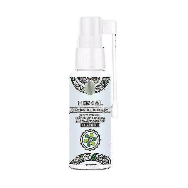 Hemorrhoids Treatment Spray Potężny spray do leczenia hemoroidów 30 ml - naturalny środek ziołowy biały on Productcaster.