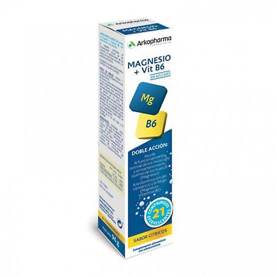 Arkopharma Magnesium + Vit B6 Zitrusgeschmack 21 Tabletten on Productcaster.