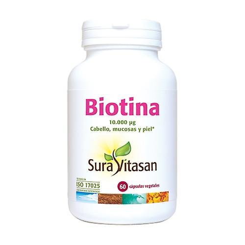 Sura Vitasan Biotin 10,000 μg 60 capsules on Productcaster.