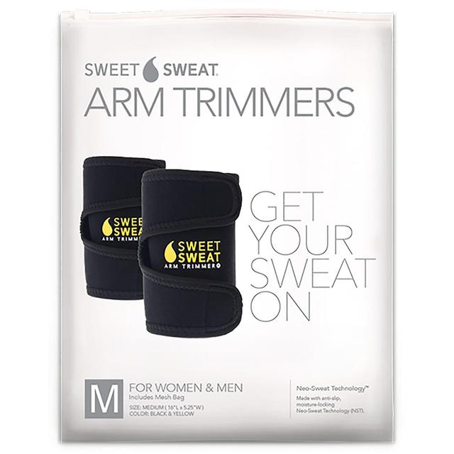 Sports Research, Sweet Sweat Arm Trimmers, Unisex-Regular, Yellow, 1 Pair on Productcaster.