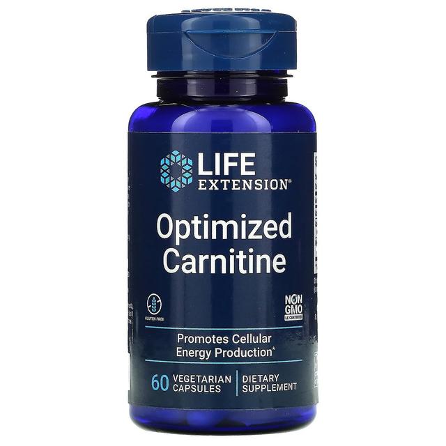 Life Extension, Optimized Carnitine, 60 Vegetarian Capsules on Productcaster.