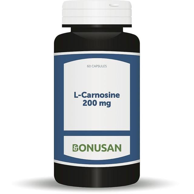 Bonusan l-carnosine 200mg 60's on Productcaster.