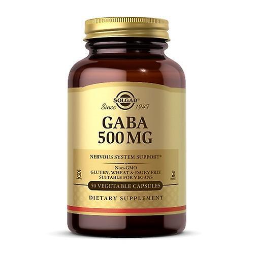 Solgar GABA,500 mg,50 V Caps (Pack of 3) on Productcaster.