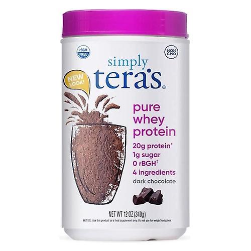 Tera's Whey Whey Protein, Mørk sjokolade / rBGH Gratis 12 Oz (Pakke med 6) on Productcaster.