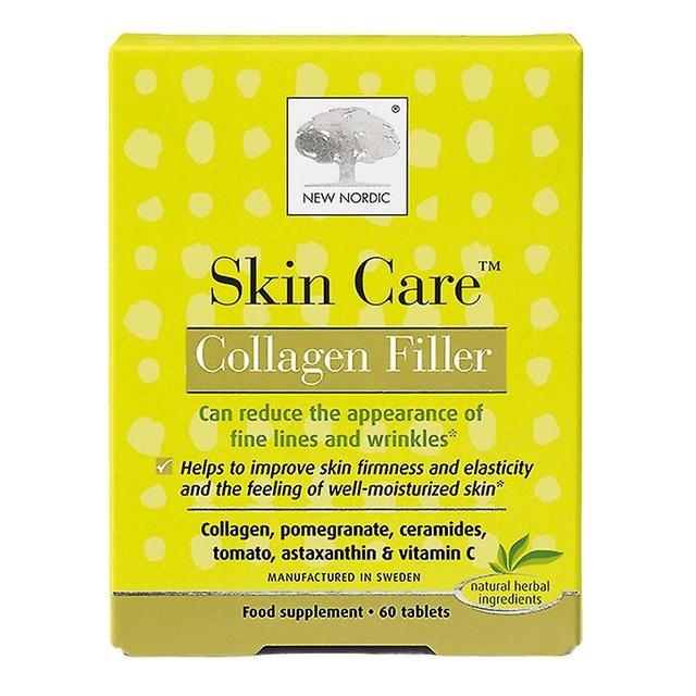 New Nordic Skin Care Collagen Filler 60 Tablets on Productcaster.