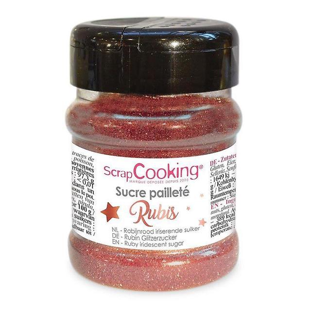 ScrapCooking Sweet Flakes - Ruby - 160 g Red on Productcaster.