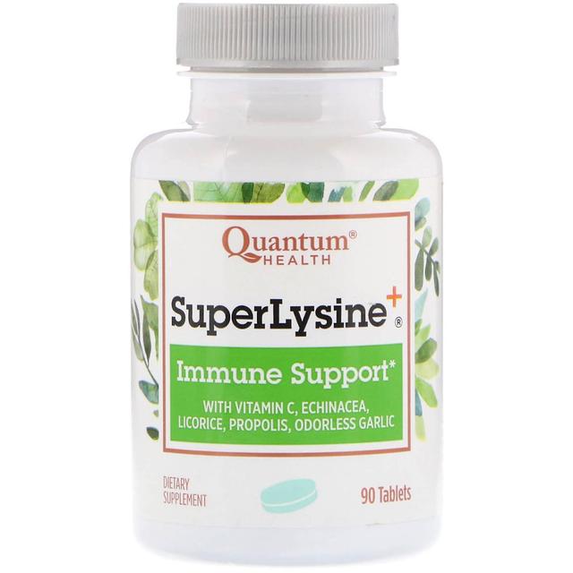 Quantum Health, Super Lysine+, Immune Support, 90 Tablets on Productcaster.