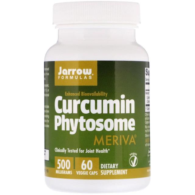 Jarrow Formulas Formule Jarrow, Curcumina Physome con Meriva, 500 mg, 60 Tappi Vegetariani on Productcaster.