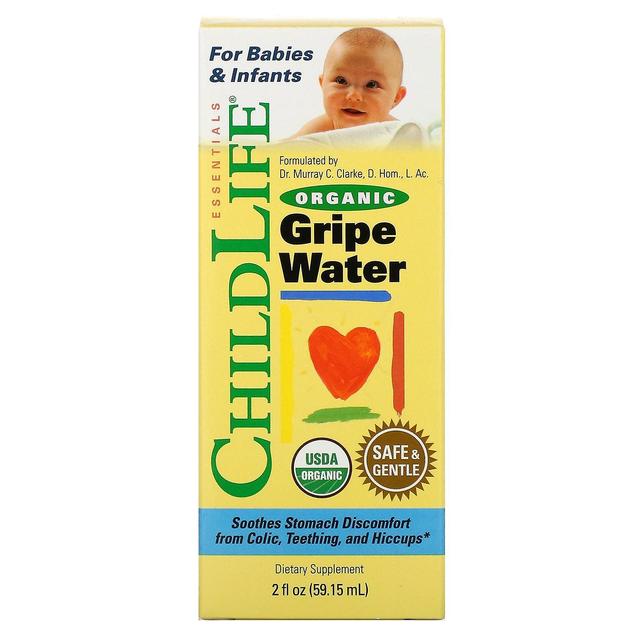 ChildLife, Organic Gripe Water, 2 fl oz (59.15 ml) on Productcaster.