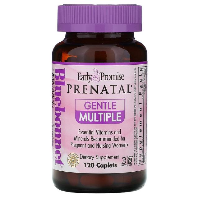 Bluebonnet Nutrition, Early Promise, Prenatal, Gentle Multiple, 120 Caplets on Productcaster.