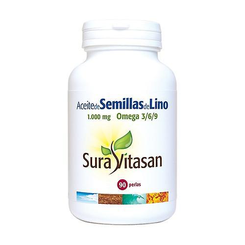 Sura Vitasan Flax Seed Oil 90 softgels of 1000mg on Productcaster.