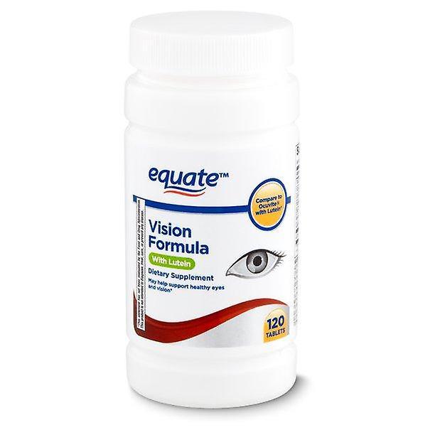 Equate vision formula with lutein dietary supplement, 120 count on Productcaster.