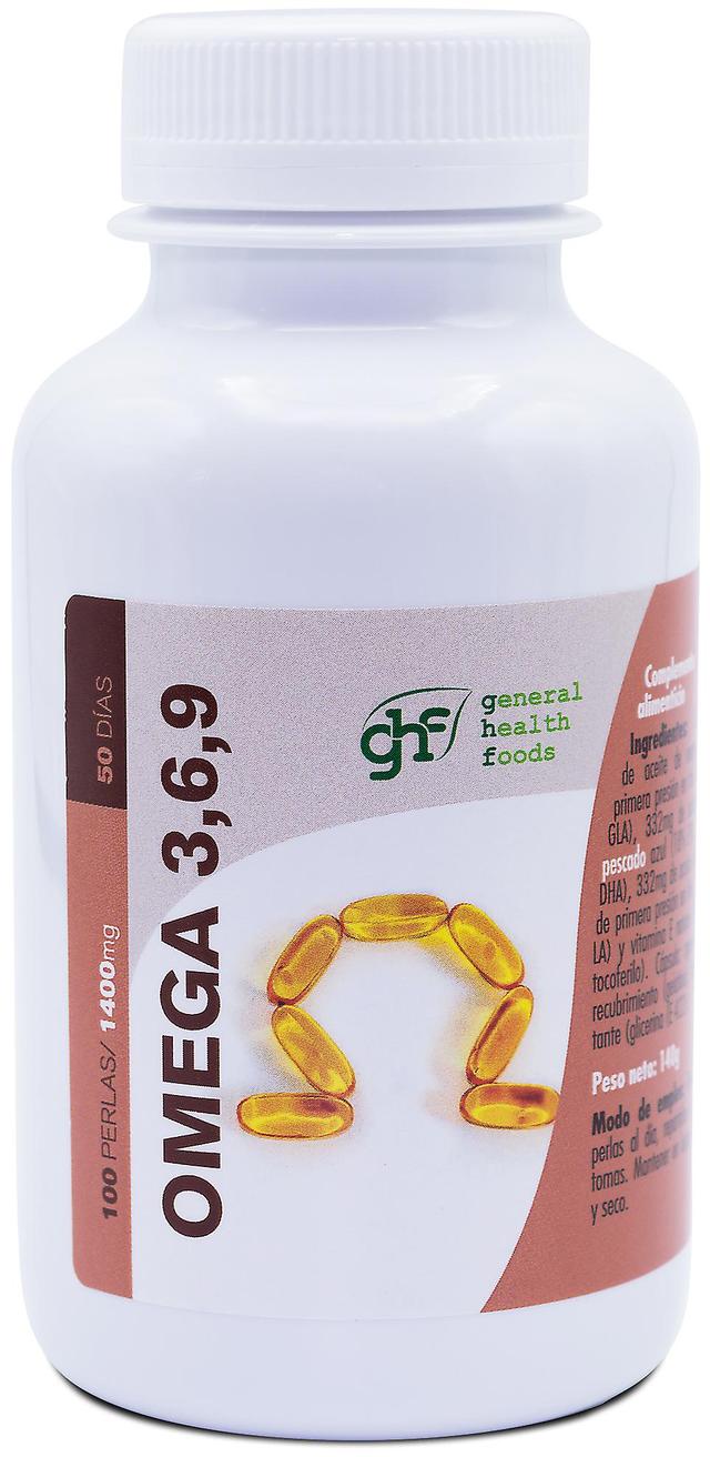 General Health Foods GHF Omega 3 6 9 1400 mg 100 pearls on Productcaster.