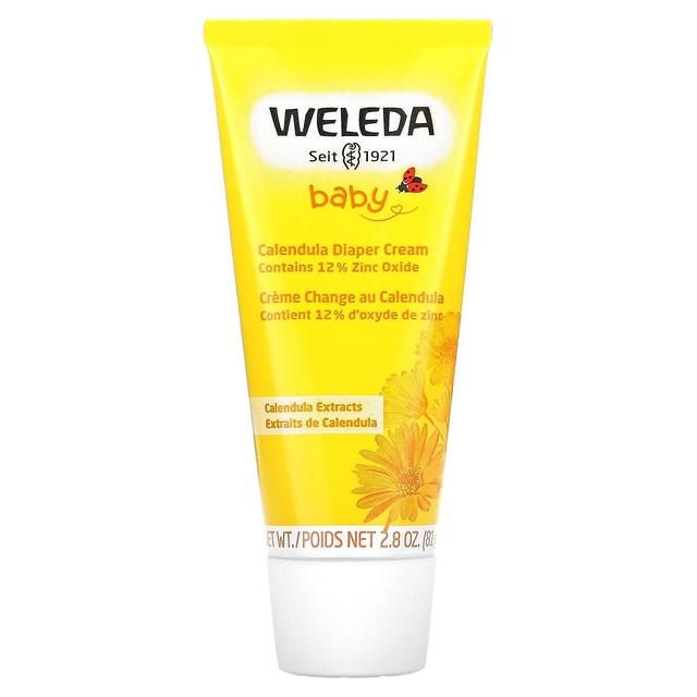 Weleda, Baby, Calendula Diaper Cream, Calendula Extracts, 2.8 oz (81 g) on Productcaster.