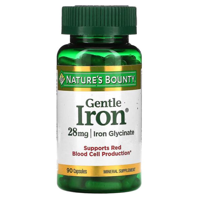 Natures Bounty Natur's Bounty, Gentle Iron, 28 mg, 90 kapslar on Productcaster.