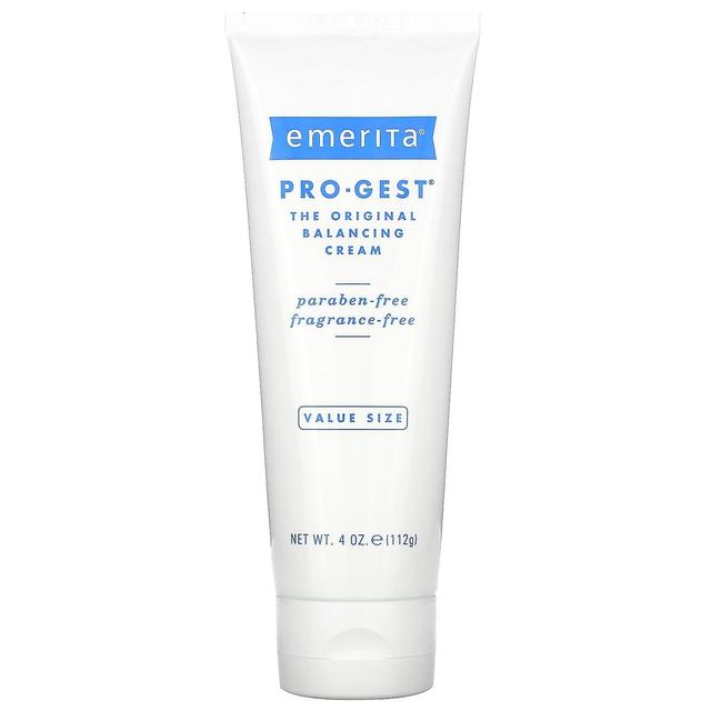 Emerita, Pro-Gest, Crema Equilibrante, Senza Profumo, 4 oz (112 g) on Productcaster.