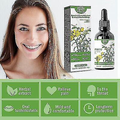 50% Off-1 stuks Herba Lung Health Essence Dendrobium Toorts Extract Herba Drops Serum 30ml on Productcaster.