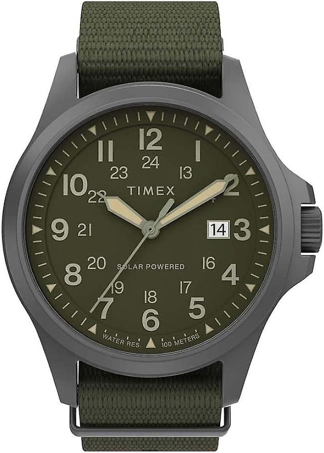 Timex miesten kello TW2V03700JR vihreä on Productcaster.