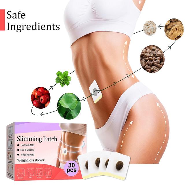 unbrand 30pcs Slimming Patch, Effective Slimming Belly, Slimming Anticellulite, Fat Burning Slimming Belly And Sides 90 pcs on Productcaster.