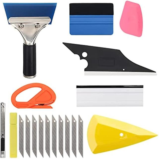 9p Window Tinting Tool Kit Window Film Installation Tools Vehicle Vinyl Wrap Application Kit on Productcaster.