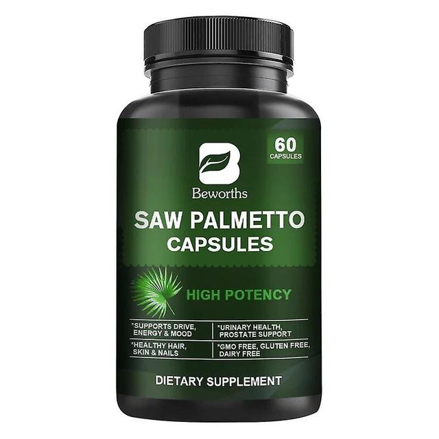 Tib Saw Palmetto Vegetarian Pills Supplement Supports Prostate And Urinary Health Natural For Men Tib 60 pills on Productcaster.