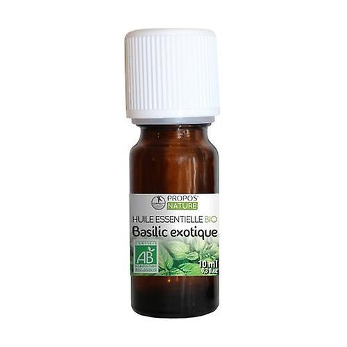 Propos Nature Exotic basil essential oil 10 ml of essential oil on Productcaster.