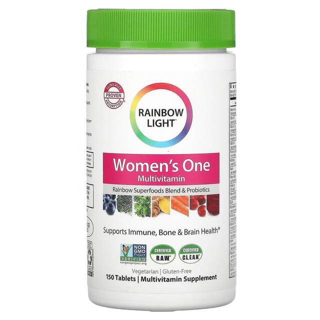 Rainbow Light, Multivitamínico Feminino Único, 150 Comprimidos on Productcaster.