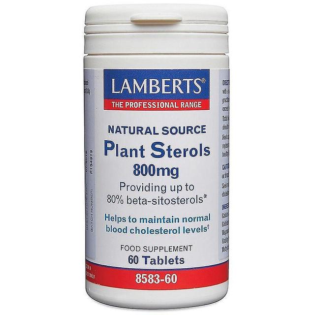 Lamberts Plant Sterols 800mg Tabs 60 (8583-60) on Productcaster.