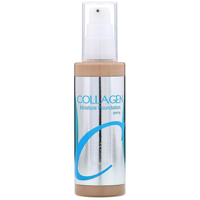 Enough!!! Enough, Collagen, Moisture Foundation, SPF 15, #13, 3.38 fl oz (100 ml) on Productcaster.