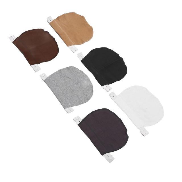 Aespa 6Pcs Pants Extender Waist Button Cotton Buckle Accessory Set Kit for Dress Waistband on Productcaster.