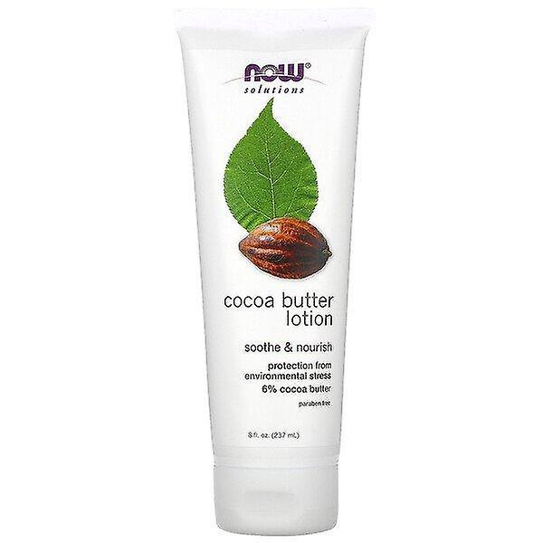 Now Foods, Solutions, Cocoa Butter Lotion, 8 fl oz (237 ml) on Productcaster.