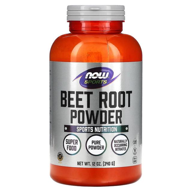 NOW Foods NOW Alimentos, Esportes, Beterraba Raiz em Pó, 12 oz (340 g) on Productcaster.