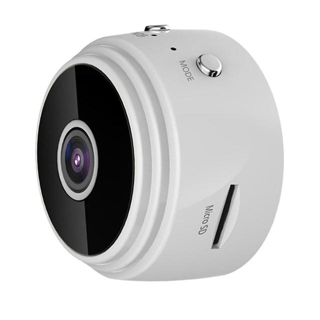 Duqi A9 Mini caméra de Surveillance IP WiFi HD 1080p Micro enregistreur vocal sans fil, Version nocturne White on Productcaster.