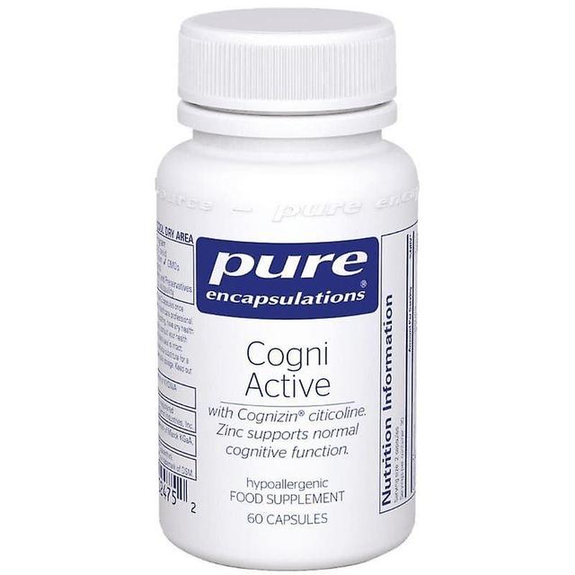 Pure Encapsulations Cogni Active Capsules 60 on Productcaster.