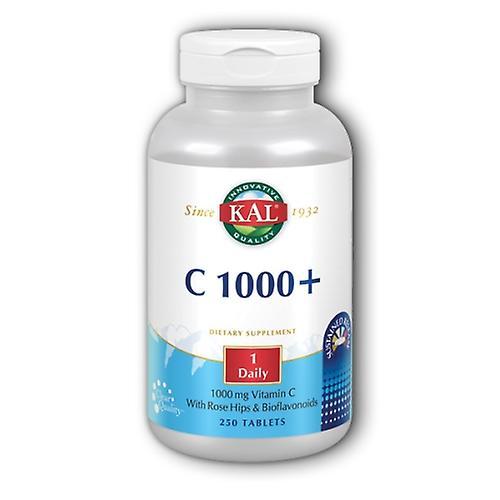 Kal C 1000+ Sustained Release, 250 Tabs (Pack of 4) on Productcaster.