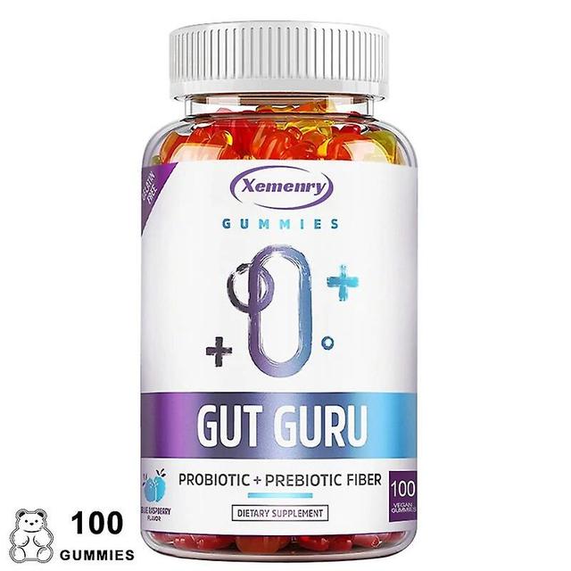 Vorallme 2-in-1 Probiotische und präbiotische Gummis für Männer und Frauen 100 Gummibärchen on Productcaster.