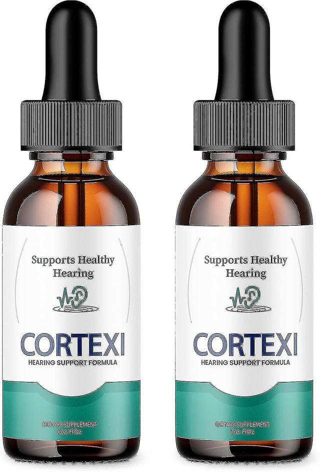 Cortexi Hearing Support Drops, Cortexi Ear Drops, Healthy Eardrum Promotes Auditory Clarity Supports Healthy Hearing 2pcs on Productcaster.