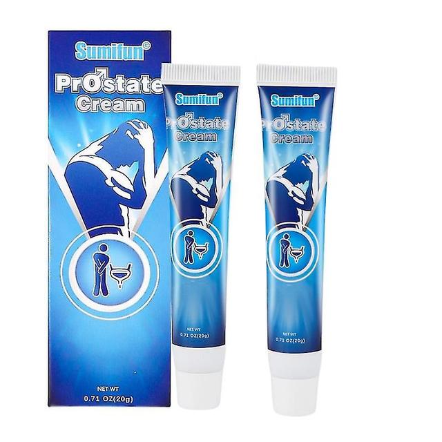 2pcs Prosta Cream Prostatitis Treatment Ointment Male Urethritis Relief Oil Urinary Prostate Urological Cream Strong Kidney on Productcaster.