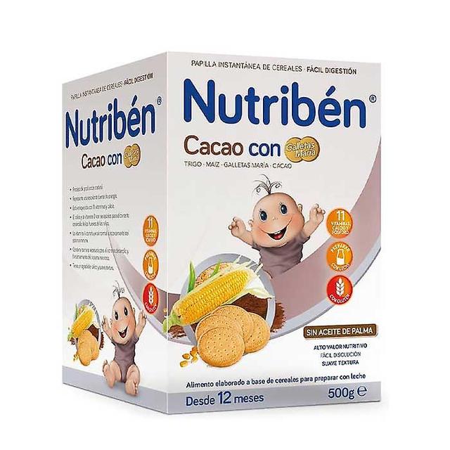 Nutriben Nutribén cocoa with maria cookies 500g on Productcaster.