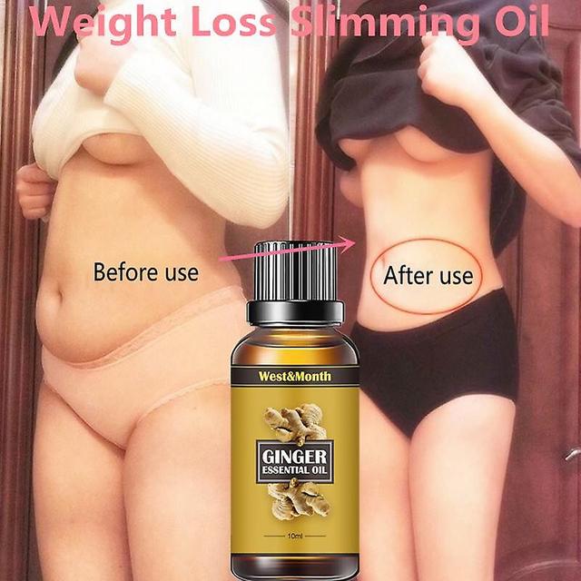 Qian 30ml Cellulite Slimming Oil Fast Fat Burning Slimming Cream Ginger Slimming Oil Slimming Belly Slimming Thighs Slimming Products Option 1 on Productcaster.