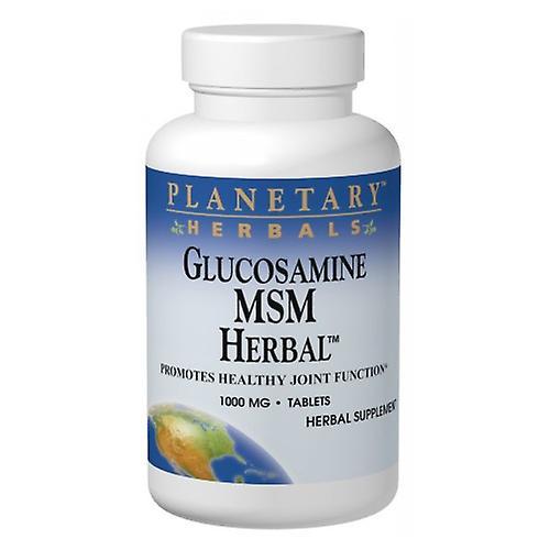 Planetary Herbals Glukosamin MSM Herbal, 180 flikar (förpackning med 1) on Productcaster.