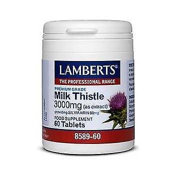 Lamberts Milk Thistle 3000mg Tablets 60 (8589-60) on Productcaster.