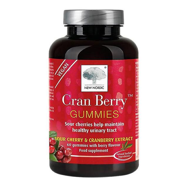 New Nordic Nya Nordic Cran Berry 60 Gummies on Productcaster.