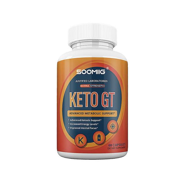 Visgaler Keto Gt Weight Management Fast Fat Burner Digestion Booster Bloating Cleanse And Detox Metabolism Advanced Formula 60capsule-A bottle on Productcaster.