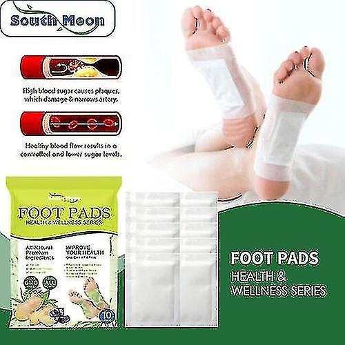 70 Tablets Of Natural Herbal Detox Foot Pads For Body Toxins, Foot Slimming, Deep Cleansing, Lowerin 50Pcs on Productcaster.