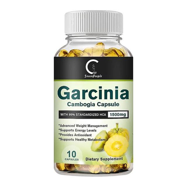 Visgaler Organic Garcinia Cambogia Capsules Slimming Lose Weight Fast Appetite Suppressant Slimming Tools Beauty Health 1bottle 10pcs on Productcaster.