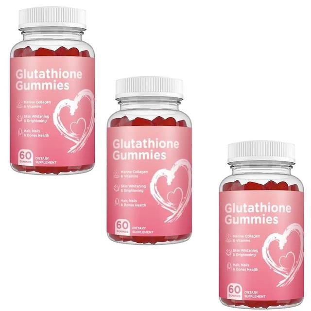 3pcs Glutathione Capsules Collagen Antioxidant - L-glutathione Gummies For Skin Whitening And Anti-aging Support 3 pcs on Productcaster.